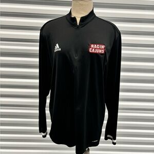 Adidas ULL Ragin Cajuns‎ long sleeve hoodie tee